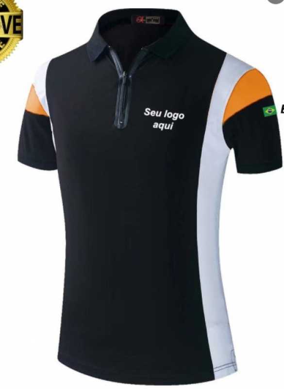Camiseta Masculina Polo para Empresa Cachoeira - Camiseta Polo Curitiba