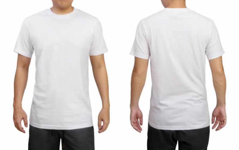Camiseta para Uniforme Masculino Campo de Santana - Camiseta para Uniforme de Trabalho Atacado