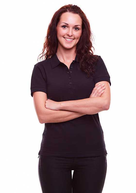 Camiseta Polo Feminina Uniforme para Empresa em Atacado Preço Juvevê - Camiseta Polo para Empresa