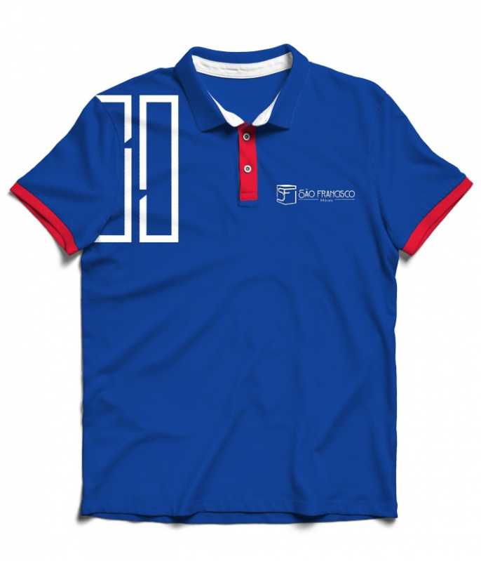 Camisetas Masculina Polo para Empresa Cabral - Camiseta Masculina Polo para Empresa