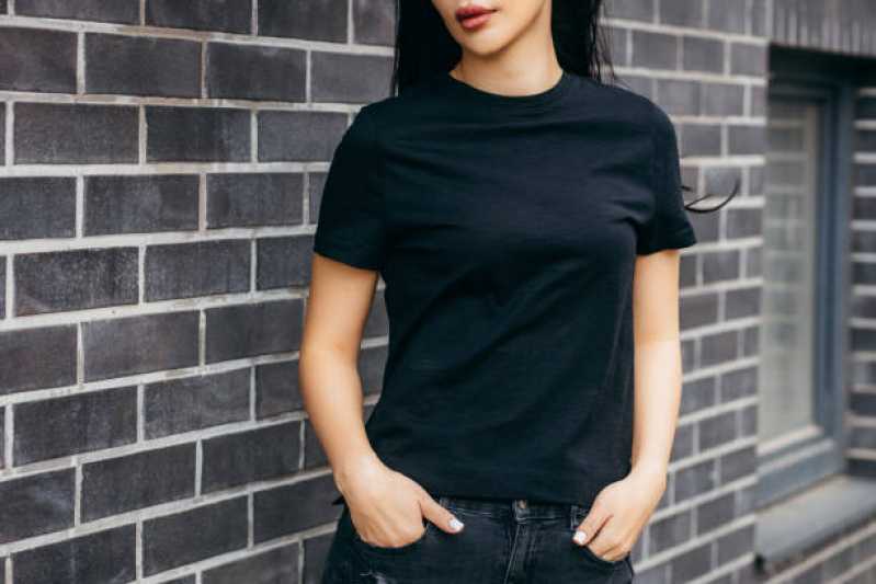 Fábrica de Camiseta Uniforme Empresa Atuba - Camiseta Uniforme Feminino Atacado