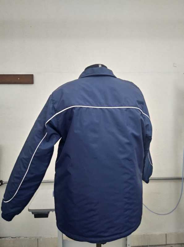 Jaqueta de Nylon para Uniforme Abranches - Jaqueta de Frio Uniforme