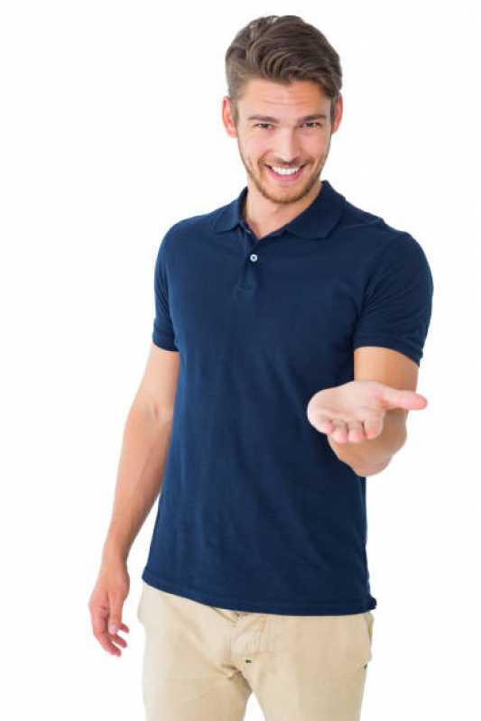Onde Comprar Camiseta Polo para Uniforme para Empresa Guaíra - Camiseta Polo Masculina com Bolso para Empresa