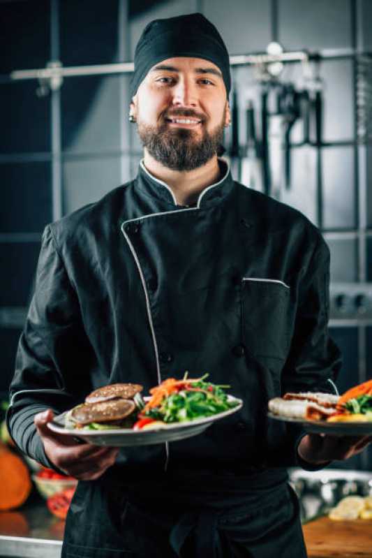 Onde Encontrar Uniforme para Chef Hauer - Touca e Avental para Restaurante