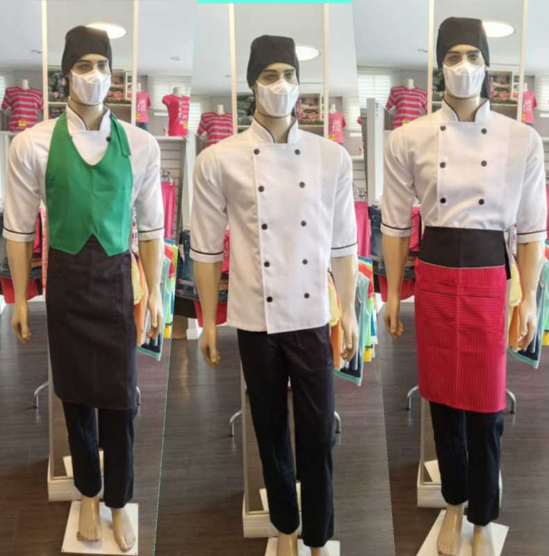 Onde Encontrar Uniforme para Cozinheira de Restaurante Atacado Hugo Lange - Uniforme para Cozinha de Restaurante